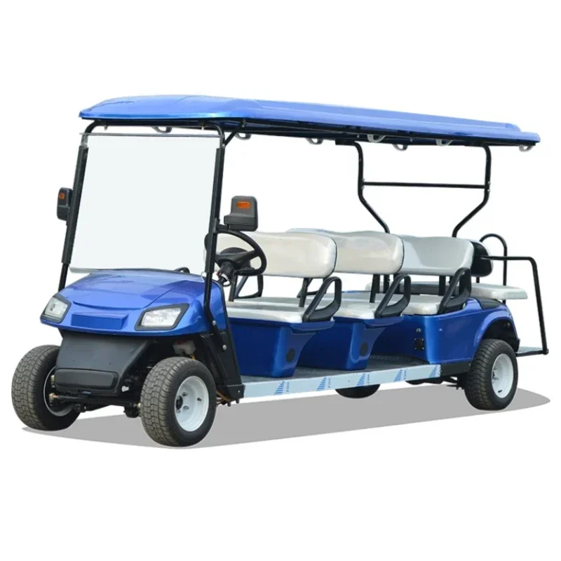 Electric Sightseeing Car, Four-wheel Electric Hotel, Scenic Tourist Shuttle Bus, Property Patrol, RV, Golf Cart