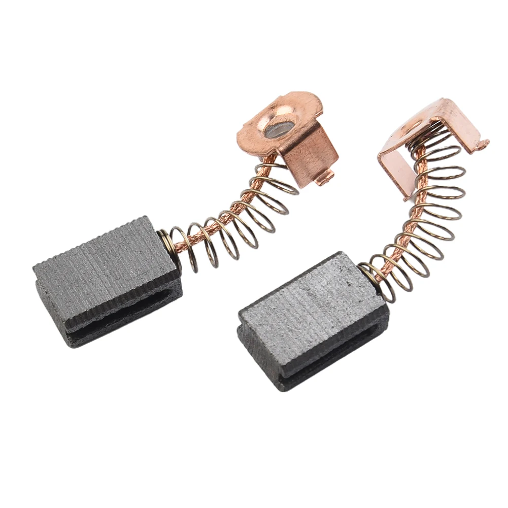 2pcs Angle Grinder Carbon Brushes Replacement Spare Parts 12x8x5mm Electric Motor Carbon Brush Power Tool Accessories