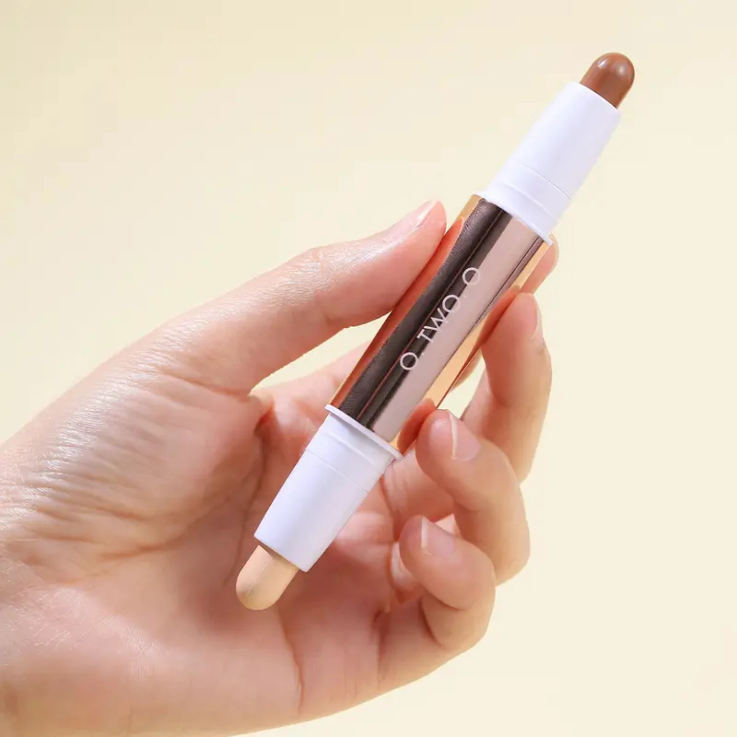 Exquisiter Dual-End-Konturstift, luxuriöser Augengrundierung, strahlender Textmarker, makelloser Concealer