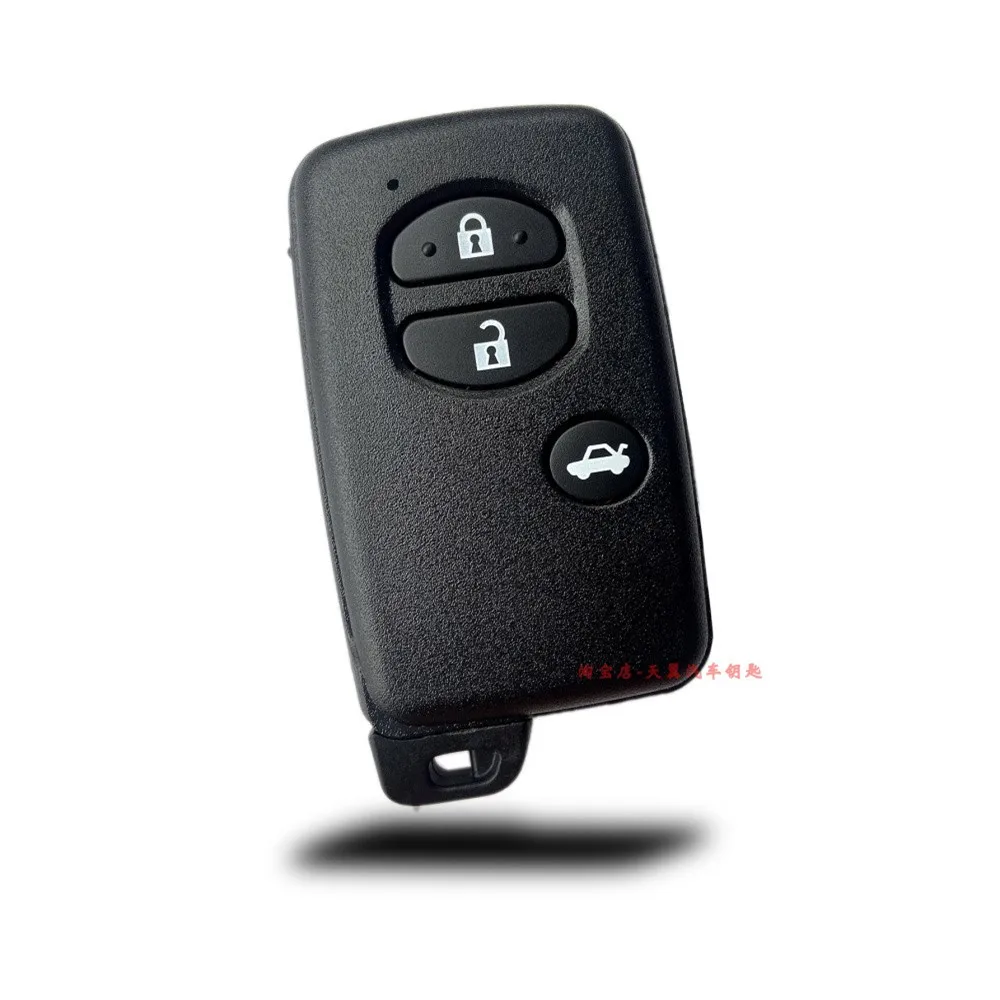 Clé télécommande intelligente, sans clé, pour Toyota Corolla Land Cruiser Yaris Avalon Camry Aygo RAV4 Sienna Fortuner Venza Prius 4runner 86