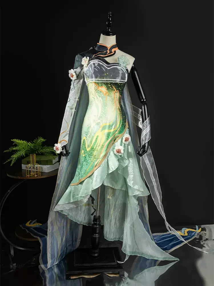 Cos Honor of Kings Game Cosplay Da Qiao New Skin Women Costume Anime Dress