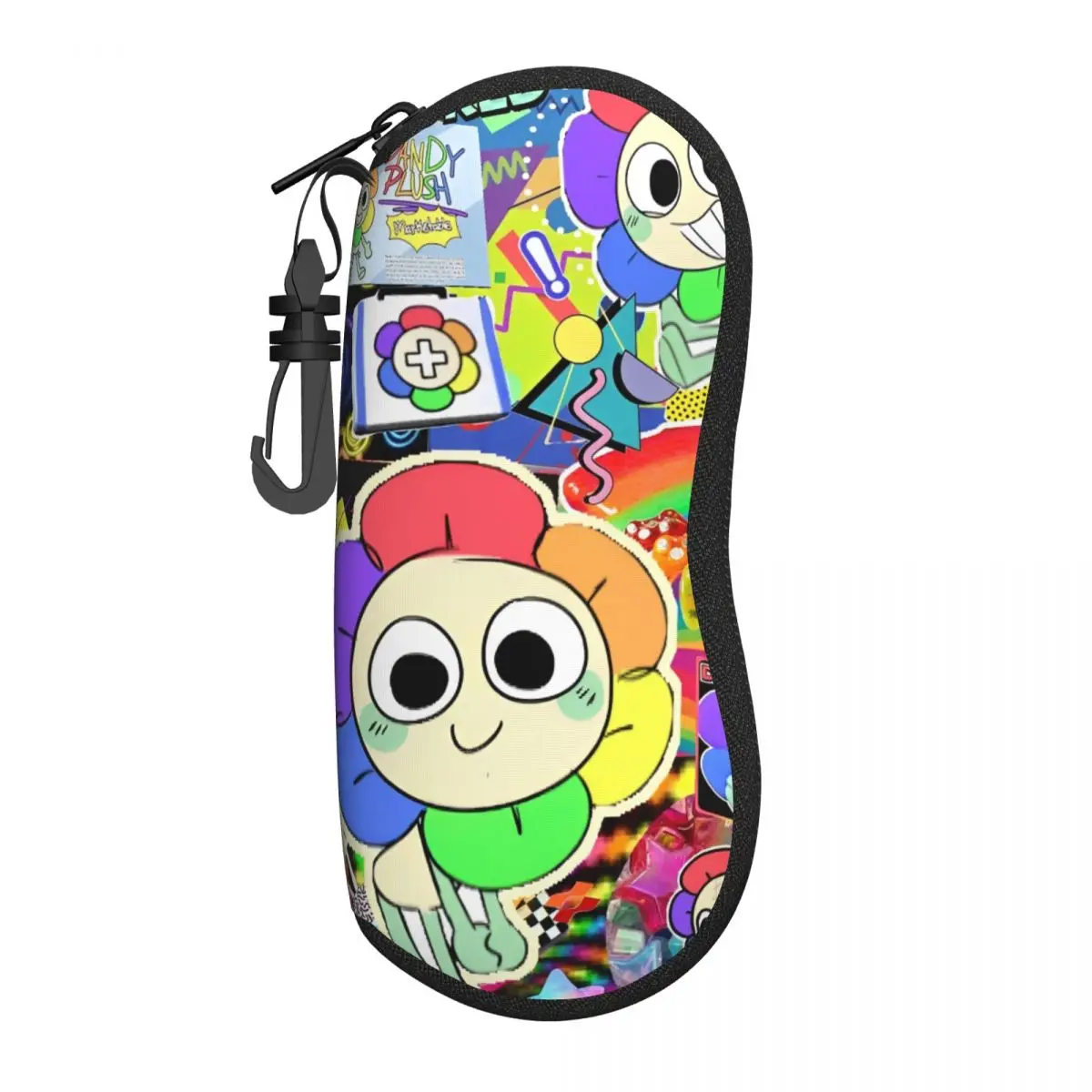 

Dandy's World Cartoon Glasses Case Unisex Student Horror Game Eyewear Storage Box Protector Eyewear Container