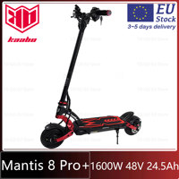 Kaabo Mantis8 Pro+ Mini Electric Scooter Dualmotor E-scooter 1600W 48V 24.5Ah Twowheel Foldable Skateboard Minimotors