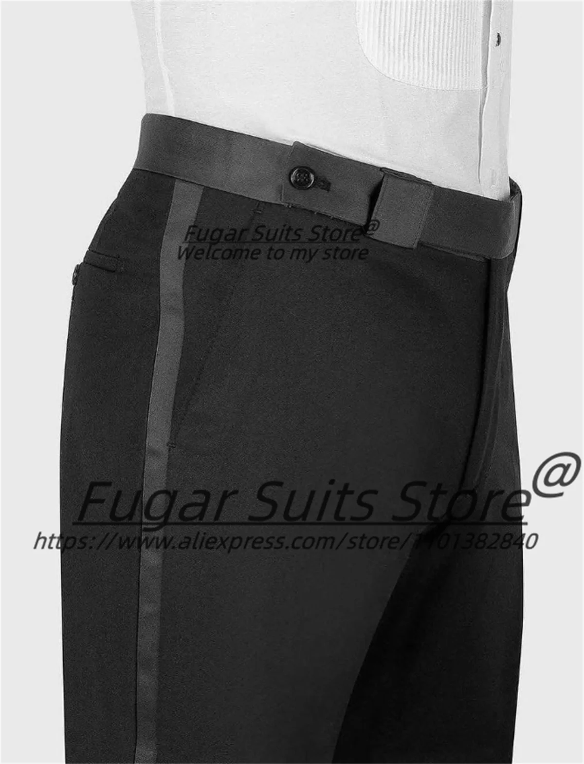 Luxuly Black Velvet Men Suits Gorgeous pearl jewelry Groom Wedding Tuxedos 2 Pieces Sets Male Prom Blazers Elegant Costume Homme