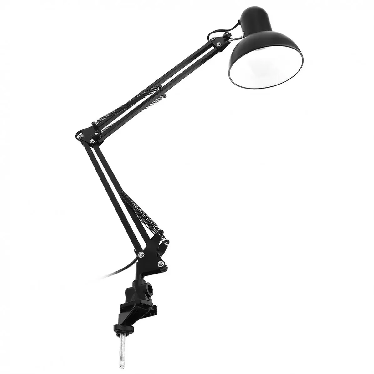 360 Degree Rotation Adjustable Gooseneck Swing Arm Desk Lamps for Home Office / Work / Reading with Rotatable Lamp Head