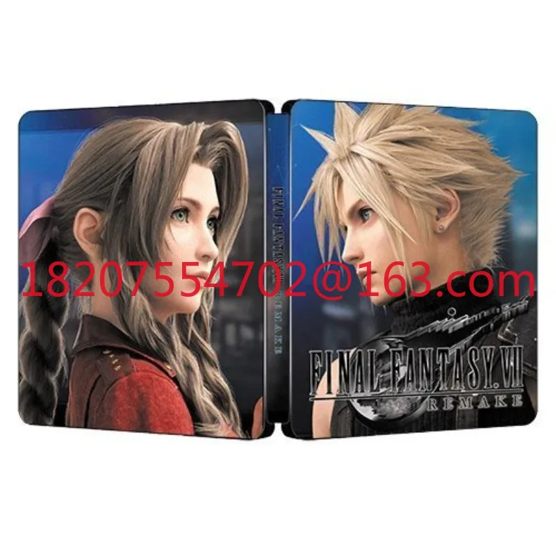 Manufacturer wholesale  Final Fantasy VII Game Iron Box/Steel Notebook | Final Fantasy VII Steelbook For PS4/PS5