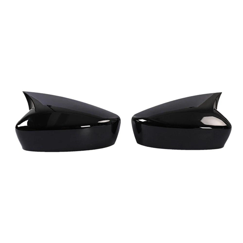 

Car Glossy Black Ox Horn Rearview Side Glass Mirror Cover Trim Frame Side Mirror Caps for Mazda 6 Atenza