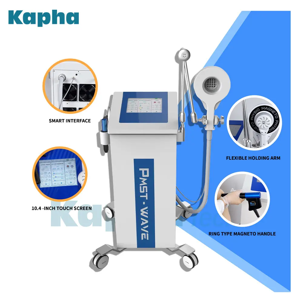 3 In 1 Physio Magneto Infread Combine Pneumatic Shockwave Pain Theatment Physiotherapy Machine