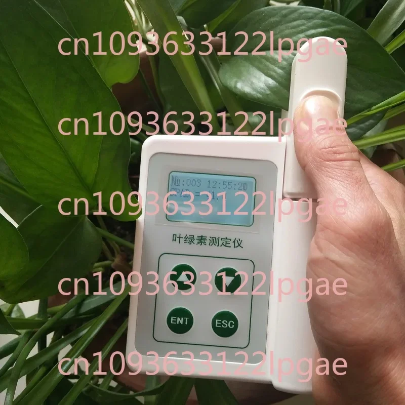 Plant Chlorophyll Detector Chlorophyll Meter Handheld Leaf Nutrient Nitrogen Content Temperature Moisture Measurement Tester