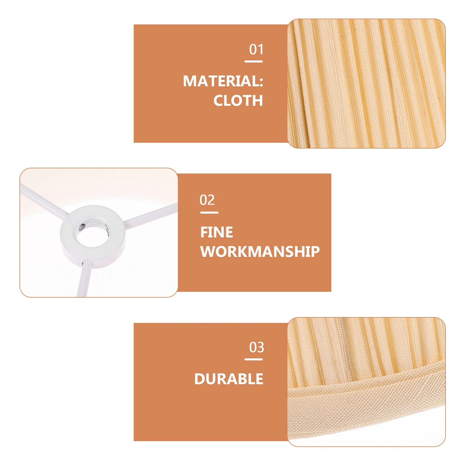 

Pleated Cloth Lamp Shade Dust Proof Decorative Lighting Cover For Ceiling Wall Floor Lamps Lighting Accessory Cloth Lamp