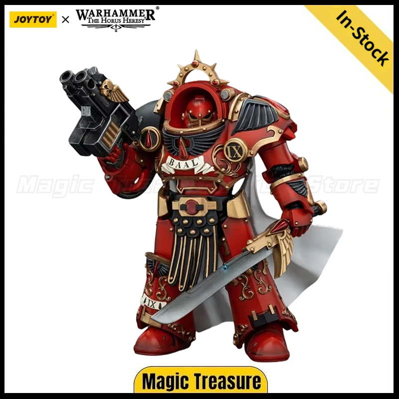 

【В наличии】 JOYTOY Warhammer 40K 1/18 Фигурка «Кровь ангелов» Legion Praetor in Tartaros Terminator Armor», модель игрушки в подарок
