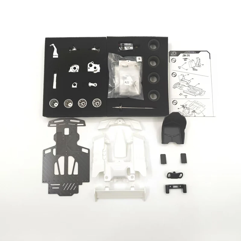 JDMODEL JDM-298 Simulatie Go Kart Model Kit voor 1/10 RC Track Go Kart Model Auto