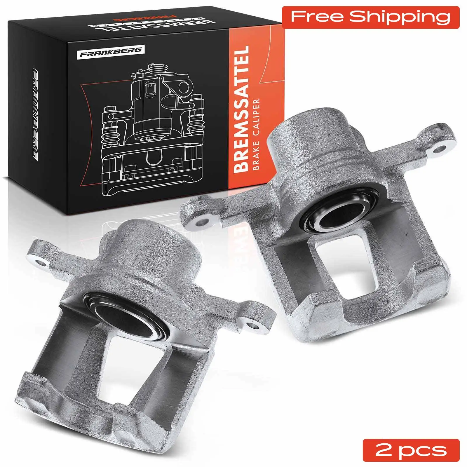 Étrier de frein d'essieu arrière Frankberg 2X pour Chevrolet Epica Evanda Daewoo Dodge Ram 2500 Pick-Up 96475840 96475841 96489171
