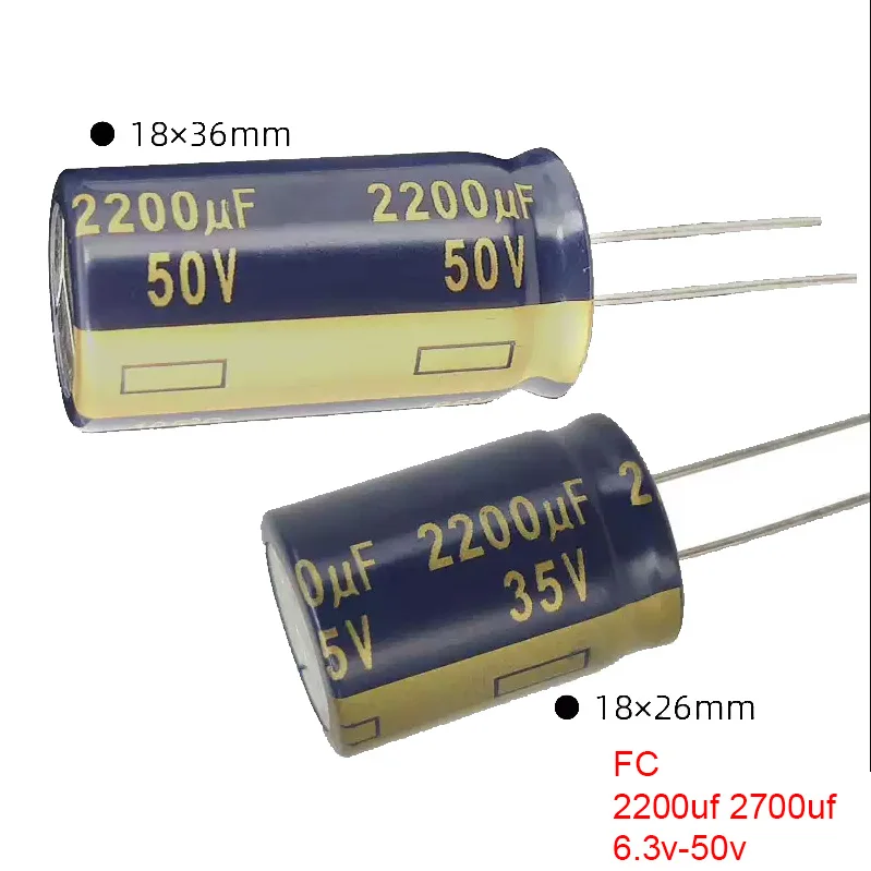 atacado-10-50-pecas-capacitor-eletrolitico-de-Audio-matsushita-m-fc-hi-fi-2200uf-2700uf-10v-16v-25v-35v-50v-105c-frete-gratis