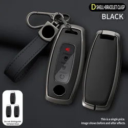 Alloy Car Key Case Holder Key Cover for Nissan X-trail T33 Kicks Qashqai J12 Juke Teana Altima Ariya Accessories 2023 2022 2024