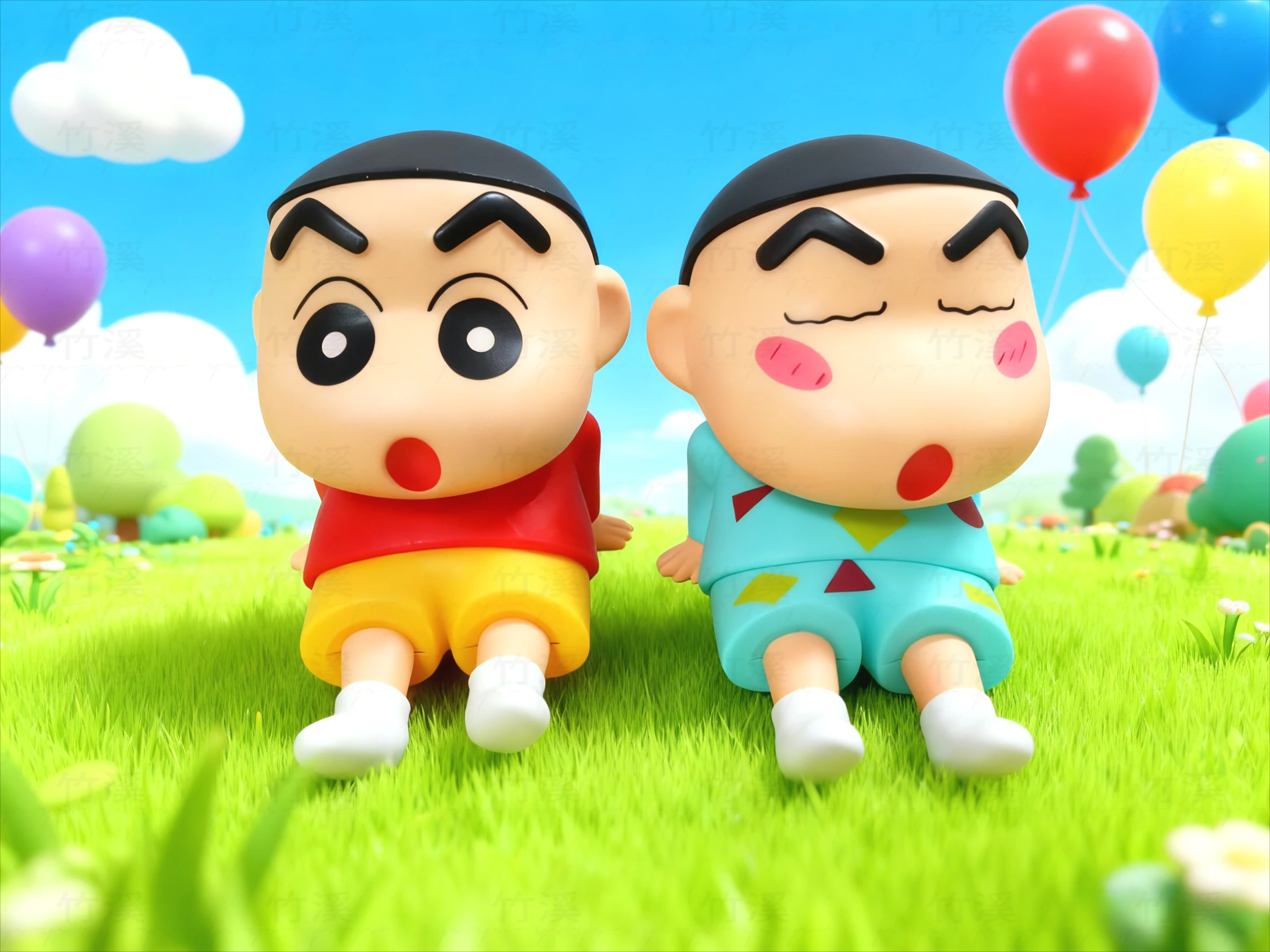 

Карандаш Шин-Чан фигурки держатель для телефона Kawaii аниме настольные украшения мультфильм наблюдение за телевизором поддержка телефона милые куклы украшения