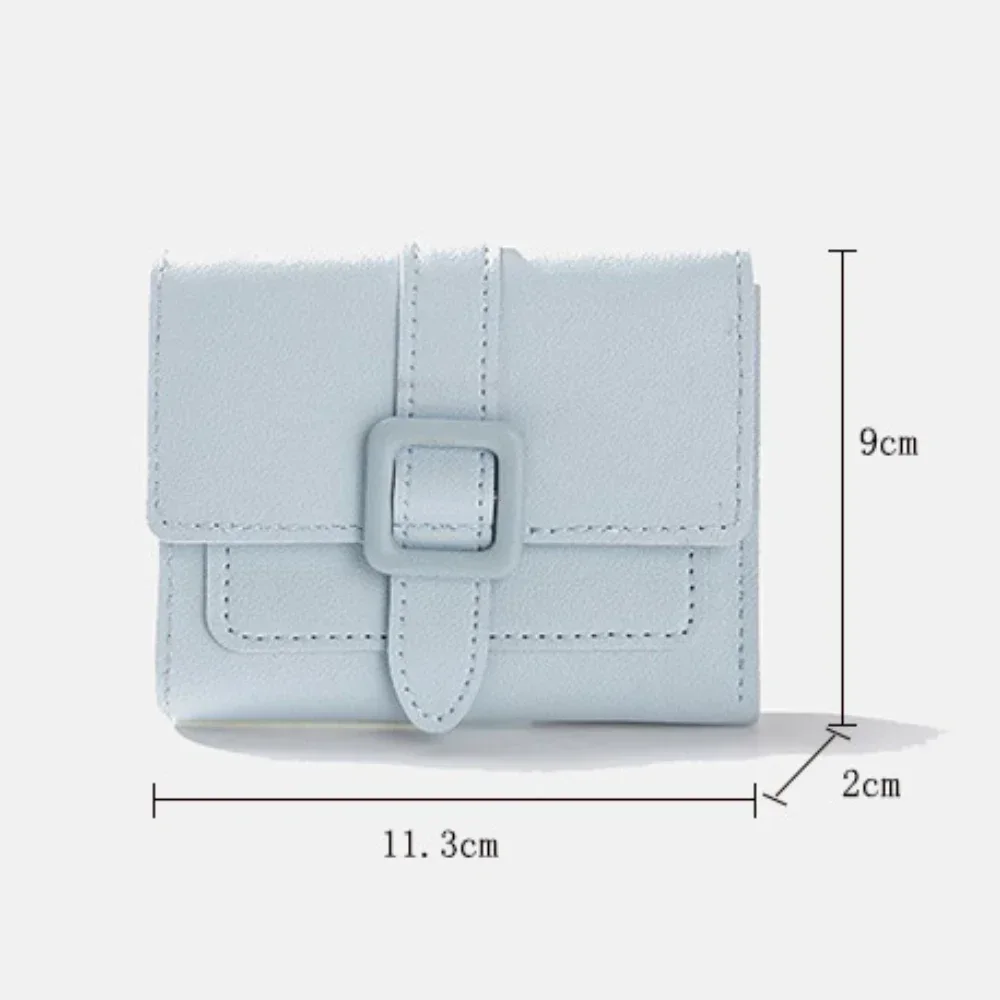 Mini Neue Design Candy Farbe Kleine Brieftaschen PU Leder Geldbörsen Damen Karte Halter Standard Kurze Geldbörsen Frauen Solide Geldbörsen