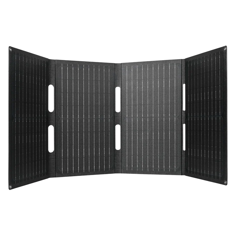 40W ETFE Solar Panel Charger 23% High Conversion Rate Foldable Multiple-Functional Portable Solar Charger Type C/USB/DC Output