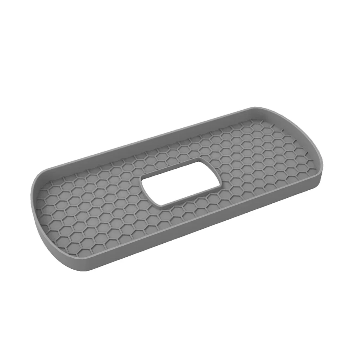 Bandeja dispensadora de almofada de drenagem flexível, bandeja de drenagem, tapete de secagem de torneira, flexível e resistente, generoso para armazenamento de moda