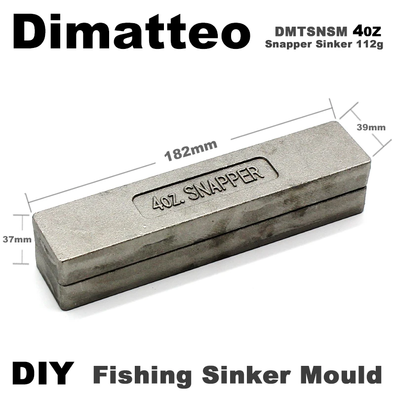 Molde de plomo Dimatteo – Plomos para pesca de pargo - imagen 3