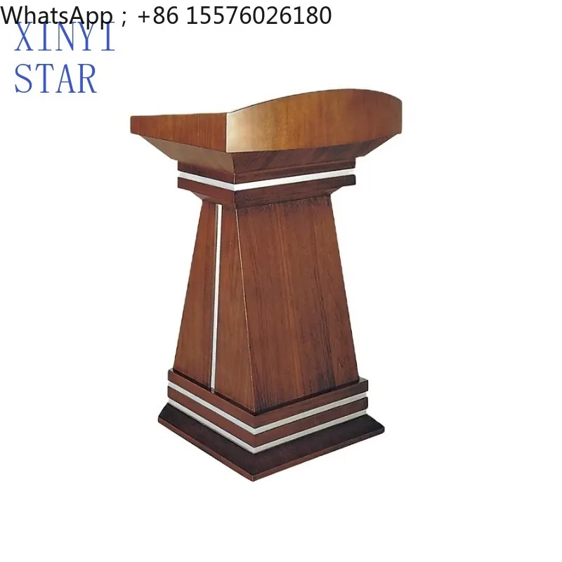 Good quality University Modern lecture table Church Pulpit for sale CT-64