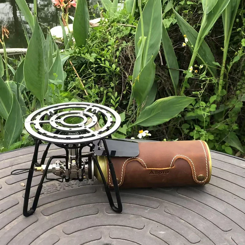 

Outdoor Camping Burner Holder Portable Fixing Rack Furnace Frame Spider Stove Accessories for 3-jaw 4-jaw Stoves Picnic Cooking