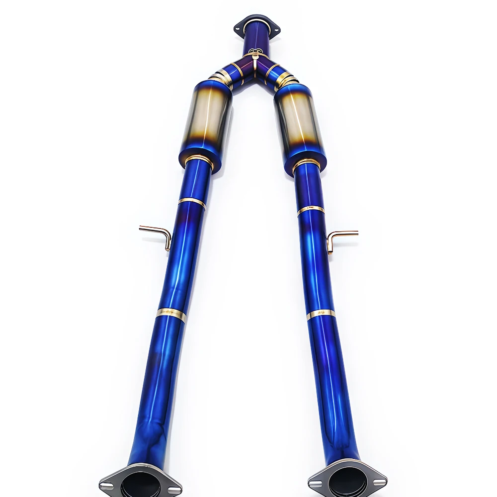 Titanium Catback Exhaust with Valve for Infiniti G37 2-Door 3.7L V6 2010-2015 Racing Sound Performance Exhaust System