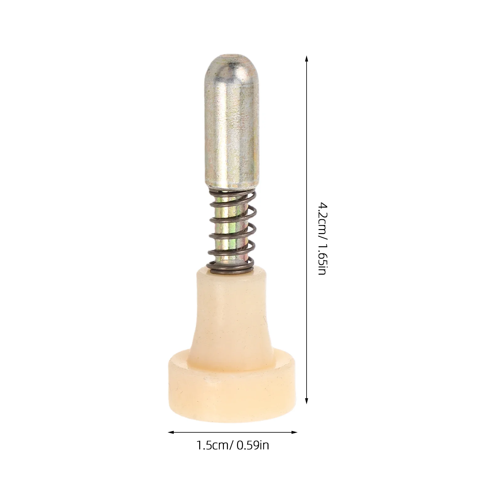 20 قطعة الربيع تحميل مزلاج دبابيس سبائك الألومنيوم بوابة مزلاج الباب عدة الثقيلة الأمن المزالج لبوابات خشبية أقفاص الحيوانات الأليفة التخزين #6