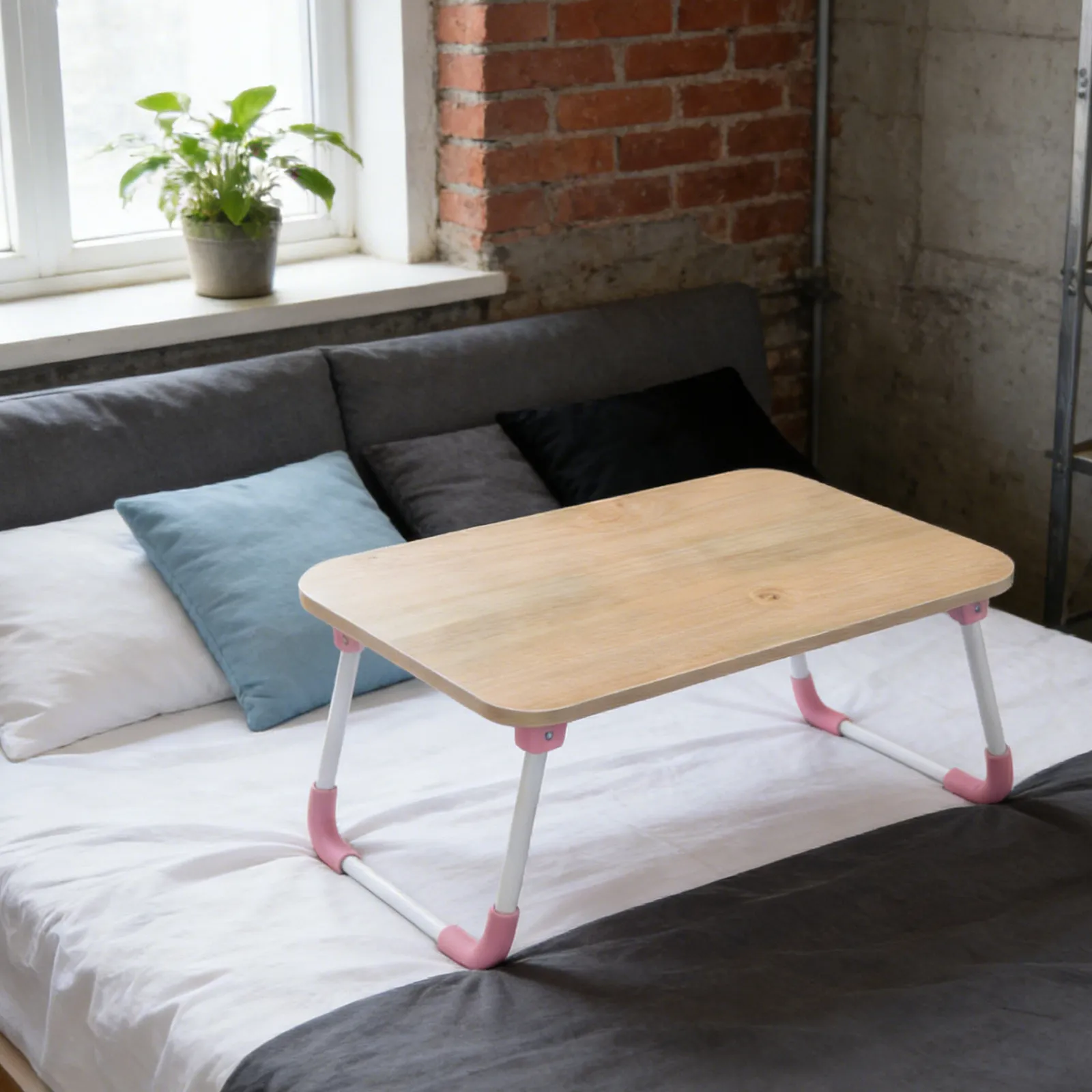 1Set Folding Table Legs U Shape Metal Coffee Table Legs Foldable Furniture Replacement Feet Portable Bed Desk Laptop Tray Study
