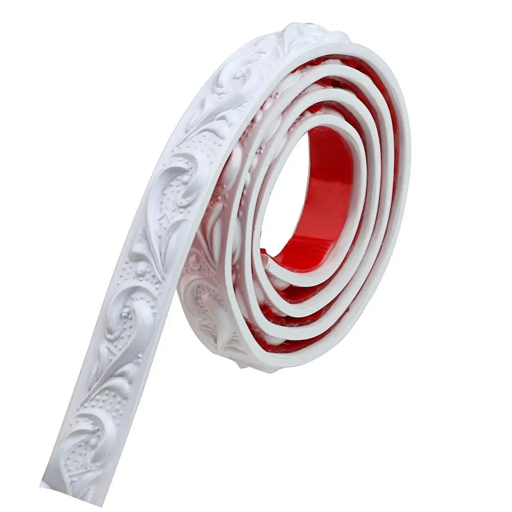 

Self-Adhesive Molding Trim Wall Trim PVC DIY Peel and Stick Crown Molding Flexible Home Wall Decor Ceiling Molding