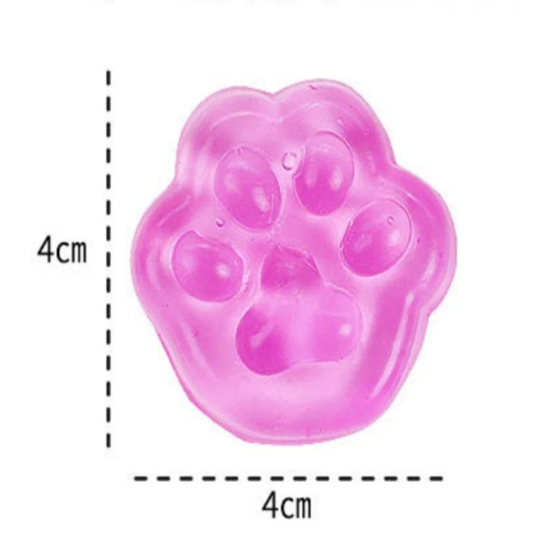 1Pcs Cat Claw Toy Soft and Cute Cat Claw Slow Rebound Squeezing and Stress Relieving Toy, Suitable for Children Relieving Toys