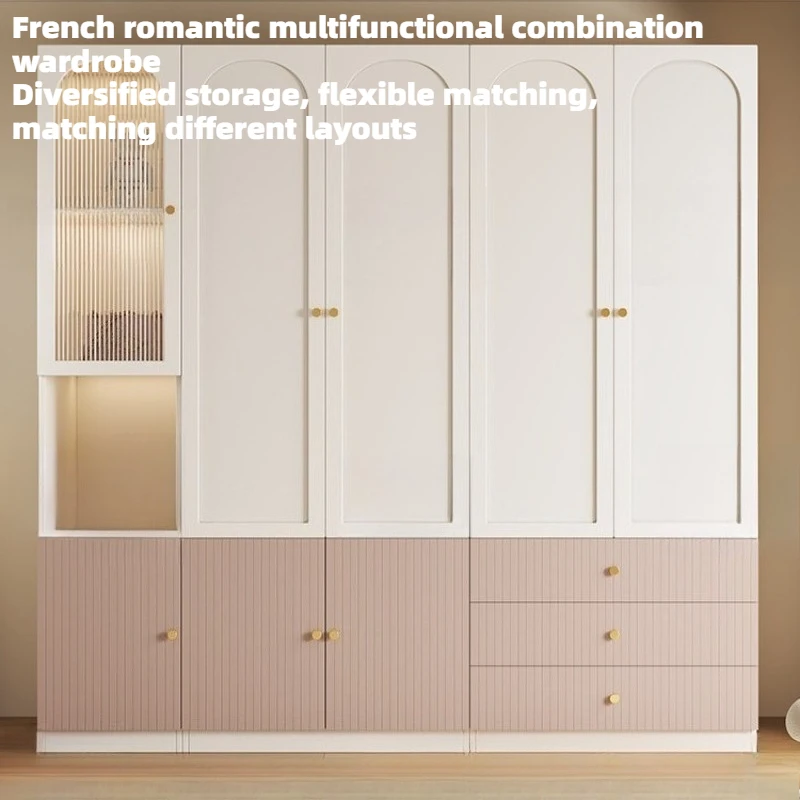 

Органайзер для полок и ящиков, двойной белый шкаф-гардероб в скандинавском стиле для спальни и дома