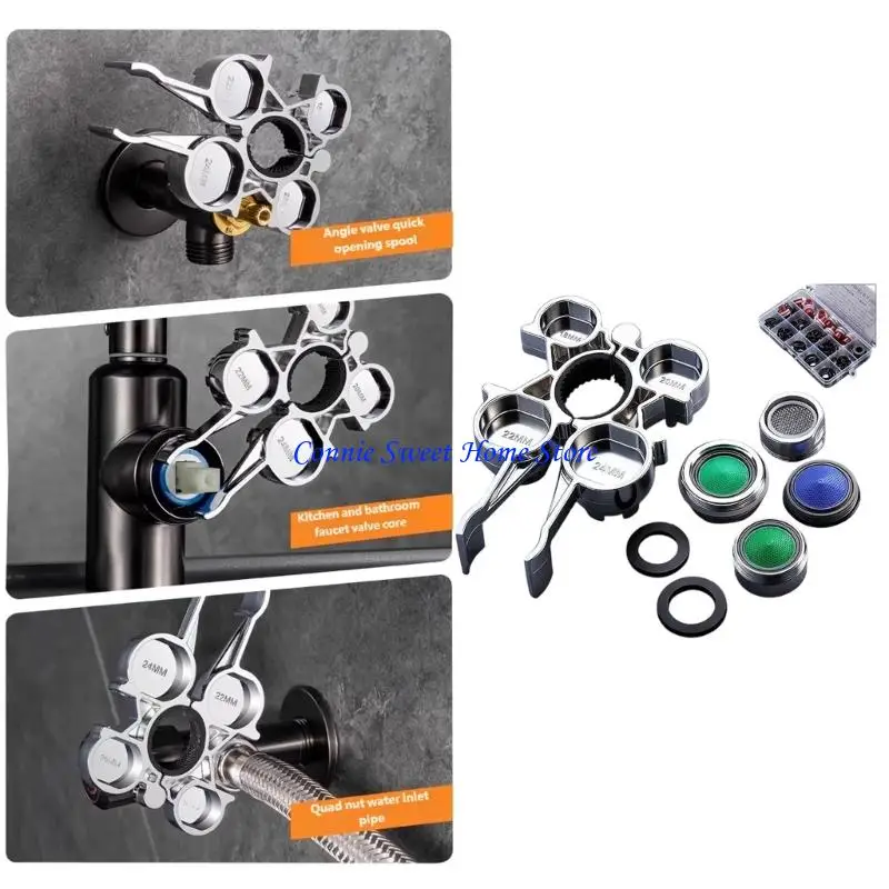 

Аэраторы кранов LXAF Ограничители потока Вставки со съемным ключом Кран Барботеры Фильтр