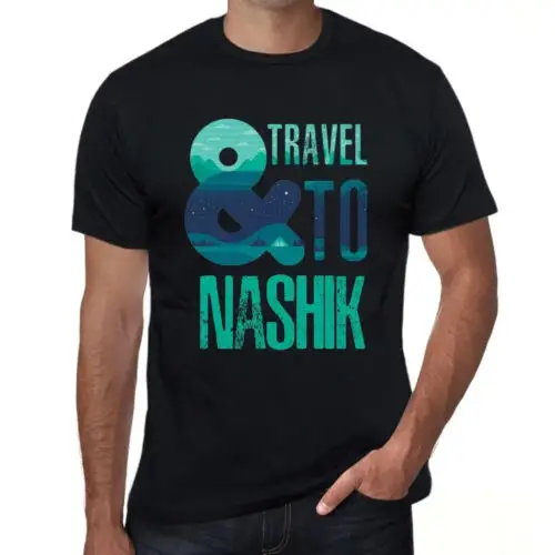 Heren Grafisch T-Shirt En reis naar Nashik – And Travel To Nashik