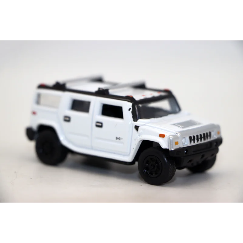 Diecast 1:64 Scale Hummer H2 SUVรถสะสมของเล่นของขวัญของที่ระลึกจอแสดงผลเครื่องประดับ
