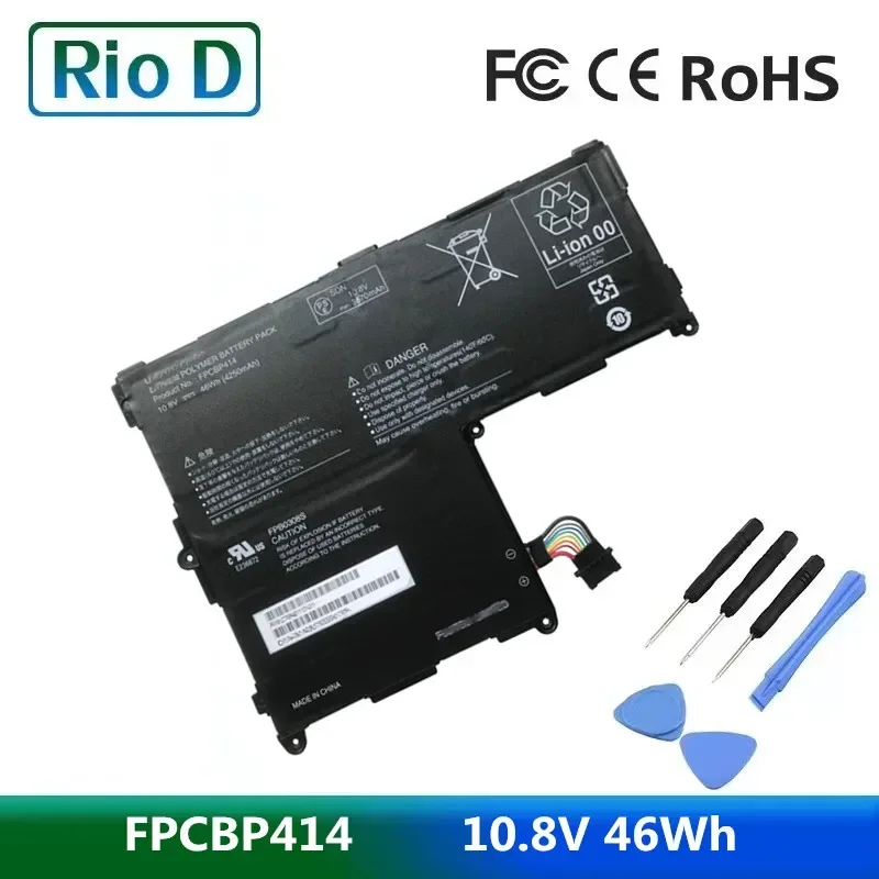 

46Wh FPCBP414 FPB0308S CP642113-01 Аккумулятор для ноутбука Fujitsu Stylistic Q704 FPCKE077