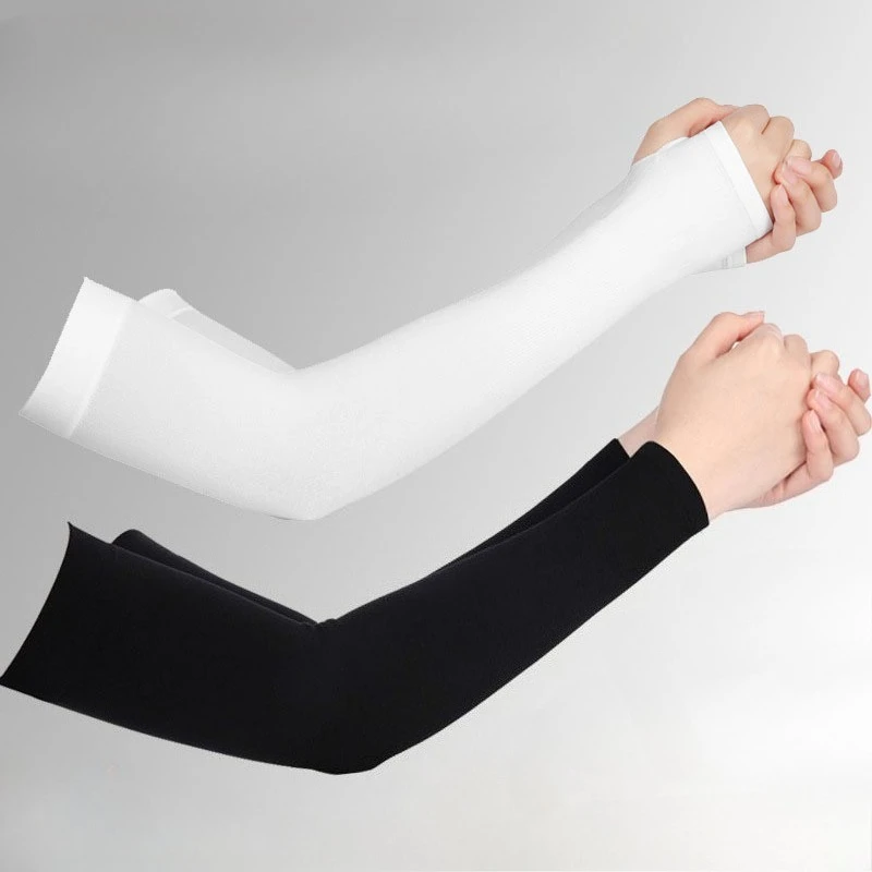 

Breathable Ice Silk Arm Sleeves Sun Protection for Men Women Summer Outdoor Activities