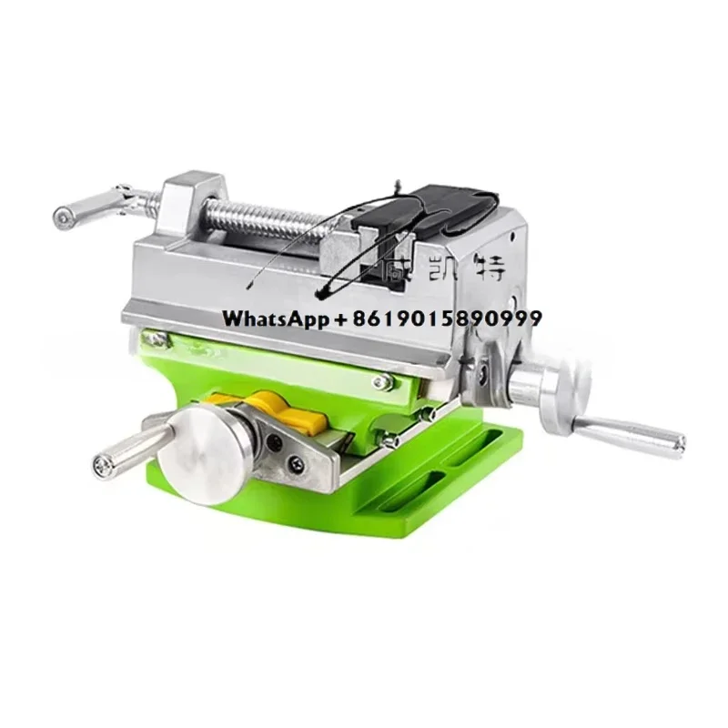 Heavy Duty Precision Cross-nose Pliers Bench Drilling Machine Cross Slide Vise Vice Table Compound Worktable Bracket for Milling