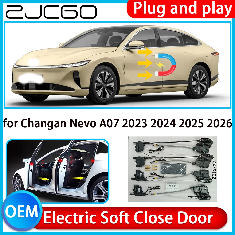 for Changan Nevo A07 2023 2024 2025 2026 Auto Pull Soft Close Door Power Latch Electric Door Catch Soft Closing Assist System