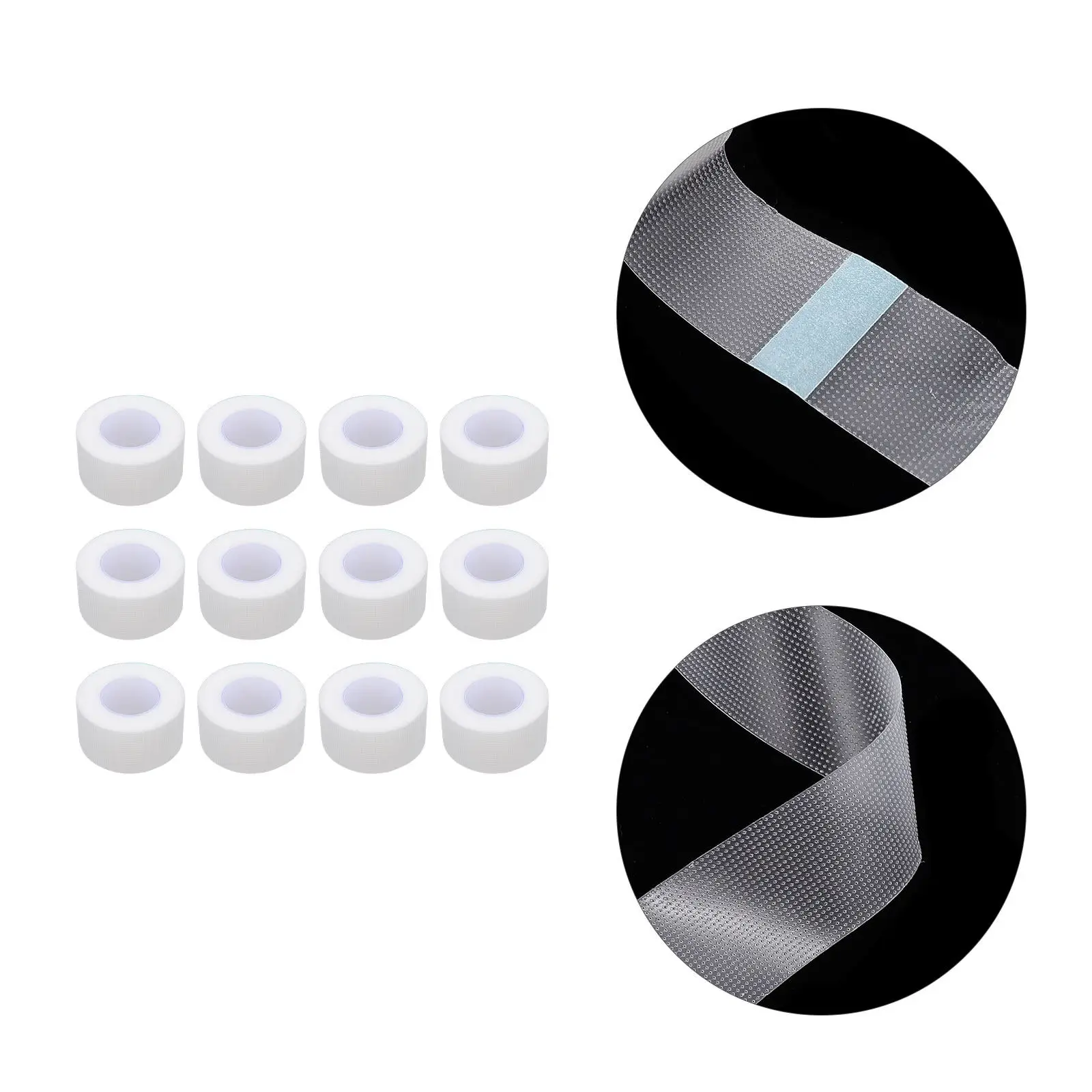 

12 рулонов многофункциональной медицинской ленты: отрывная, регулируемая по длине, гипоаллергенная, самоклеящаяся повязка для фиксации инфузионных игл