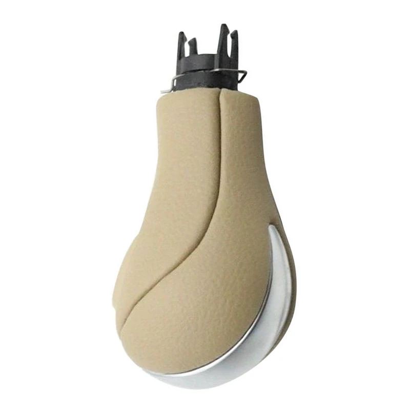 Car Gear Shift Knob Head 34910-JK03A 34910-1LA6C For Infiniti G25 G37 FX37 EX37 QX70 Q60 QX50 QX70 2008-2015 ABS Parts Beige image 5