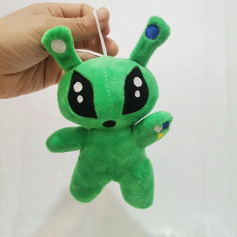 Green Alien Plush Toys Cute Big Eyes And Long Ears Soft Stuffed Animal Plush Special Companion Gift for Kids and Decorate Rooms