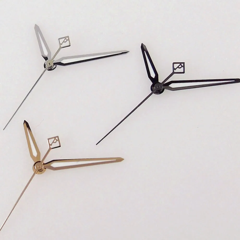 Filed-Watch Rose Gold/Black Edge Watch Hand for NH35 NH36 7s36 7s25 7s35 6r15 4r15 4r35 4r36 ETA 2824 2836 PT5000 ST2130