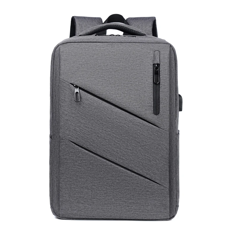 Riliended-Mochila Leve de Grande Capacidade para Homens, Mochilas City Business, Porta USB, Saco de Armazenamento Masculino