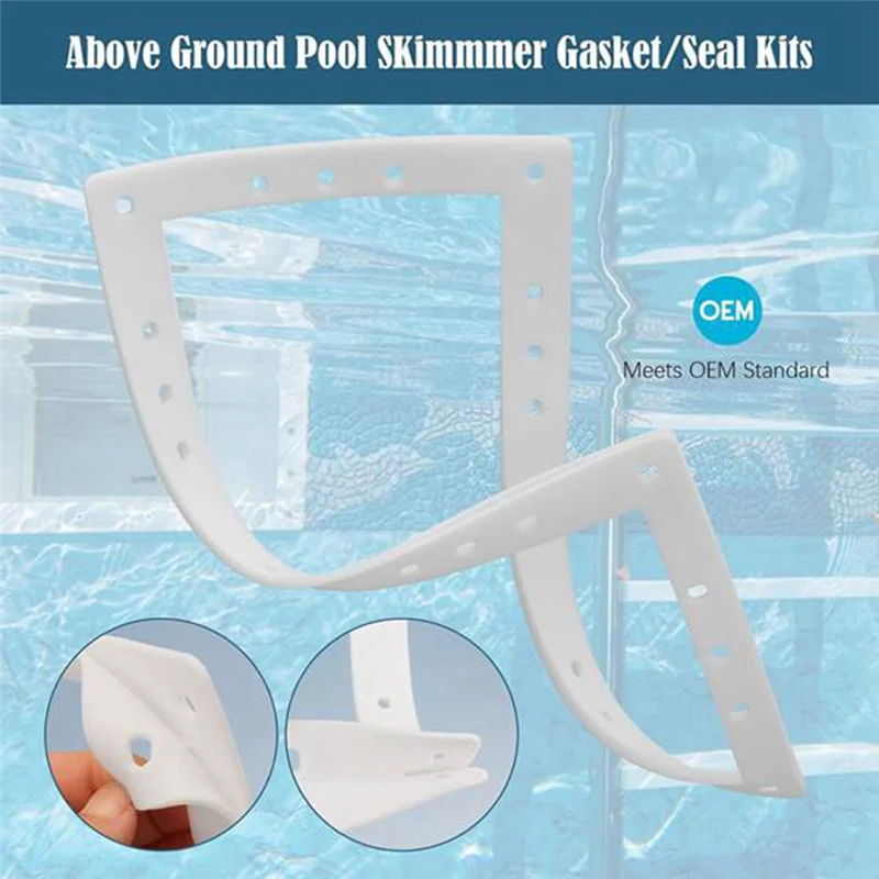 

A76X-для Hayward SPX1091GW SP1091LX 2 шт. прокладка-бабочка с широким горлом для автоматической замены надземного скиммера для бассейна