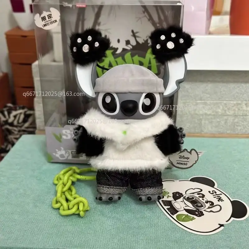 

Виниловый плюшевый брелок серии Genz Street Blind Box Panda Stitch, ограниченная серия, коллекционный очаровательный подарок для фанатов