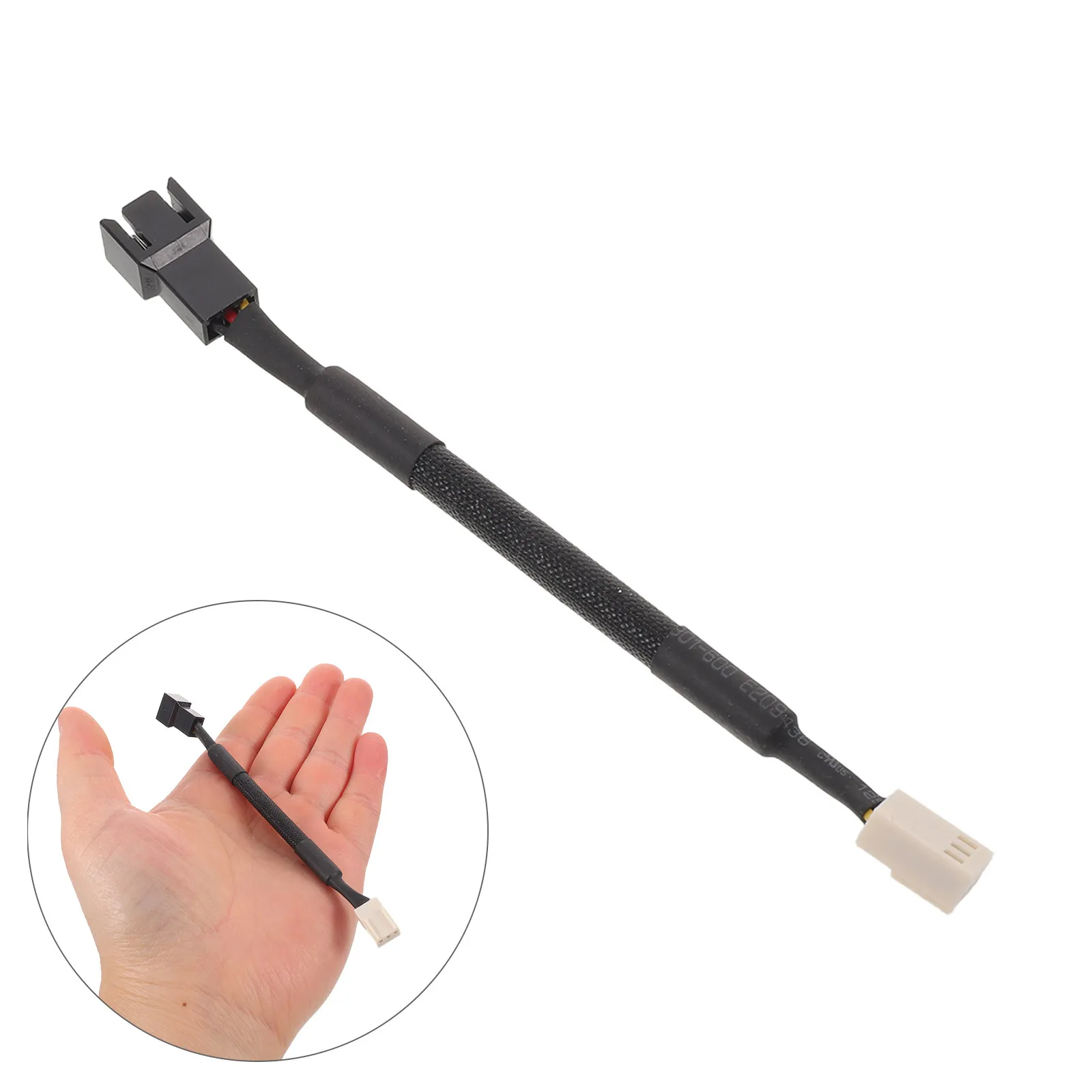 5Pcs 3 Pin Pc Fan Extension Noise Reducer Cable Speed Controller Silent Case CPU Cooler Gaming Pc Build Adapter