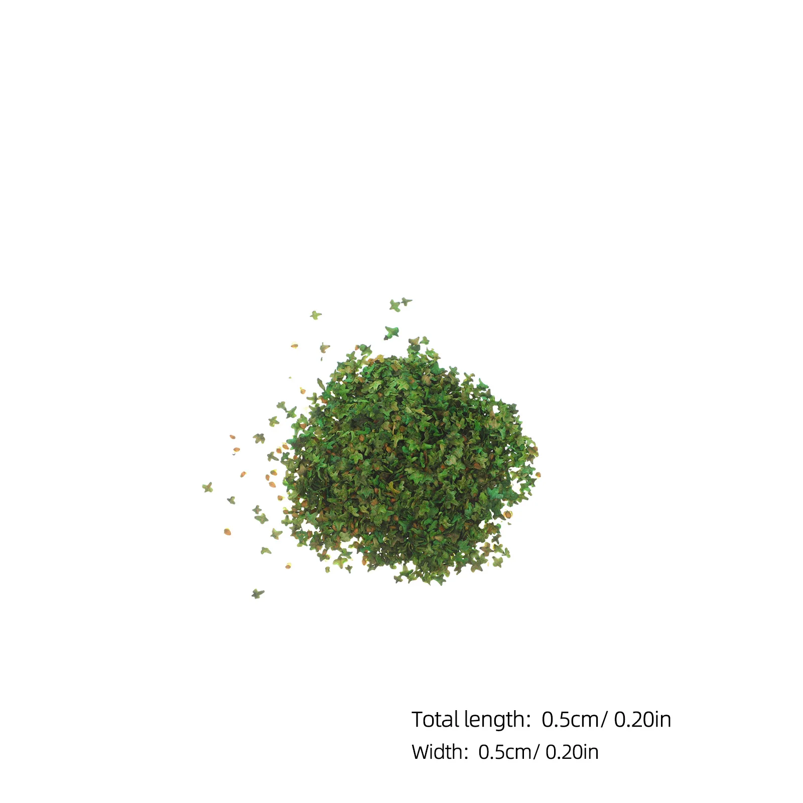 4 أكياس 33 مللي مصغرة محاكاة الخريف الاصطناعي القيقب Diy بها بنفسك الجنية حديقة ديوراما السكك الحديدية تخطيط الخريف زينة الخريف #3