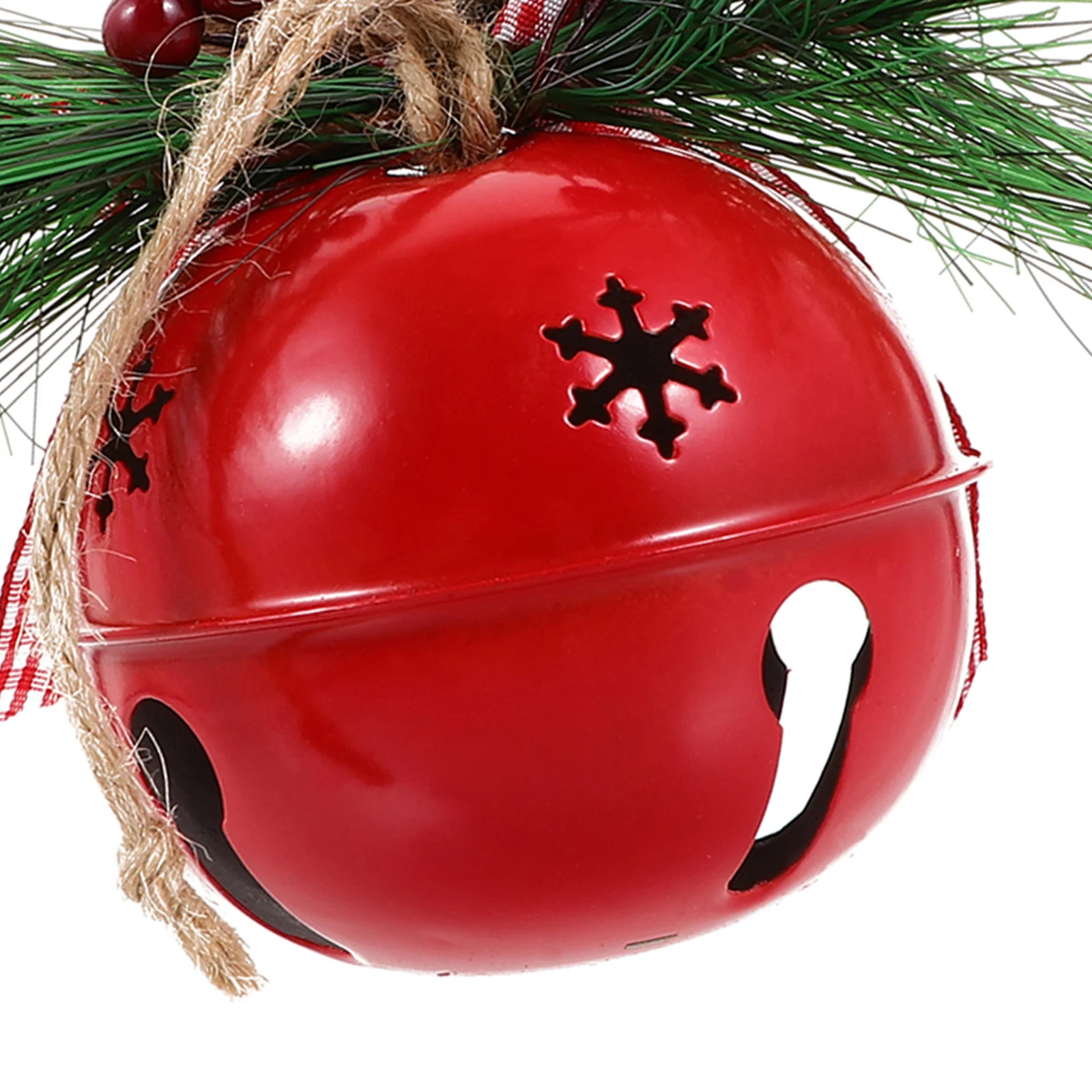 

Tree Red Decorations Ornament Christmas Bells Metal Decorative Bell Pendants Jingle Bell Pendant Christmas Bells