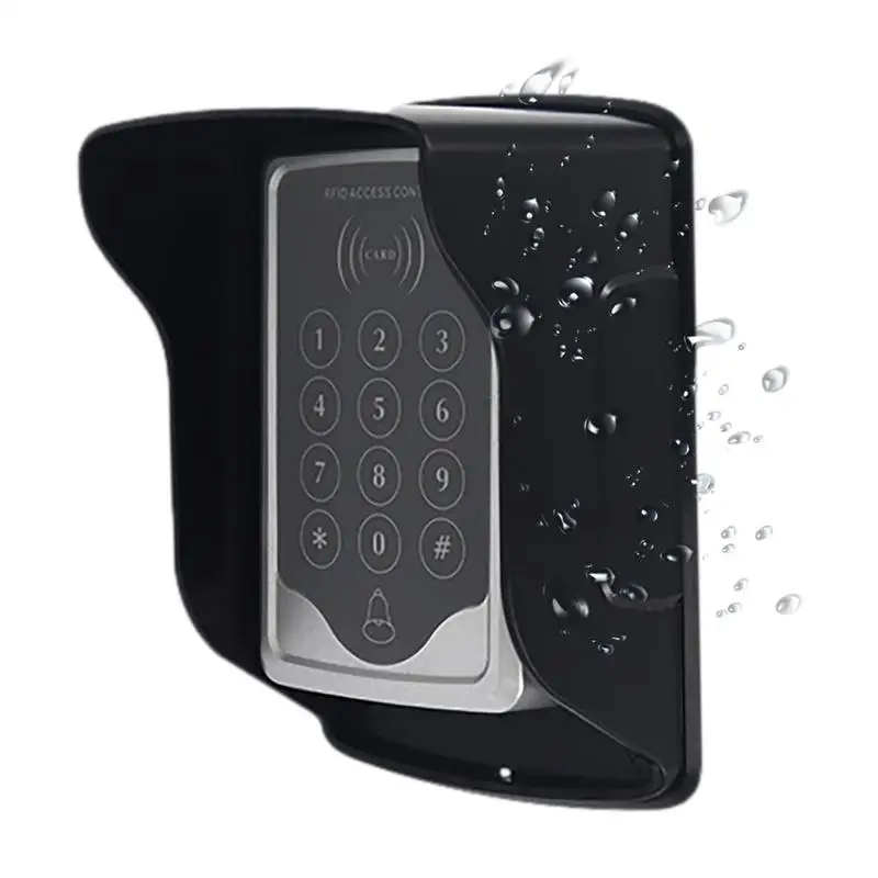 Weatherproof Doorbell Cover Outdoor Switchs Protection Box Wireless Doorbell Cover For Door Fingerprint Machine Rain Cover